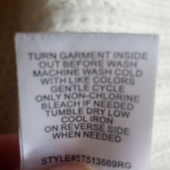 Freshman 1996, Fringe Knit Cardigan - Picture 7 of 7